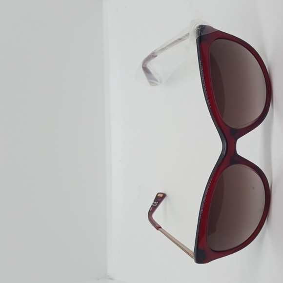 NWT WOMEN\'S NINE WEST SUNGLASSES 901S CRYSTAL BURGUNDY main image 5